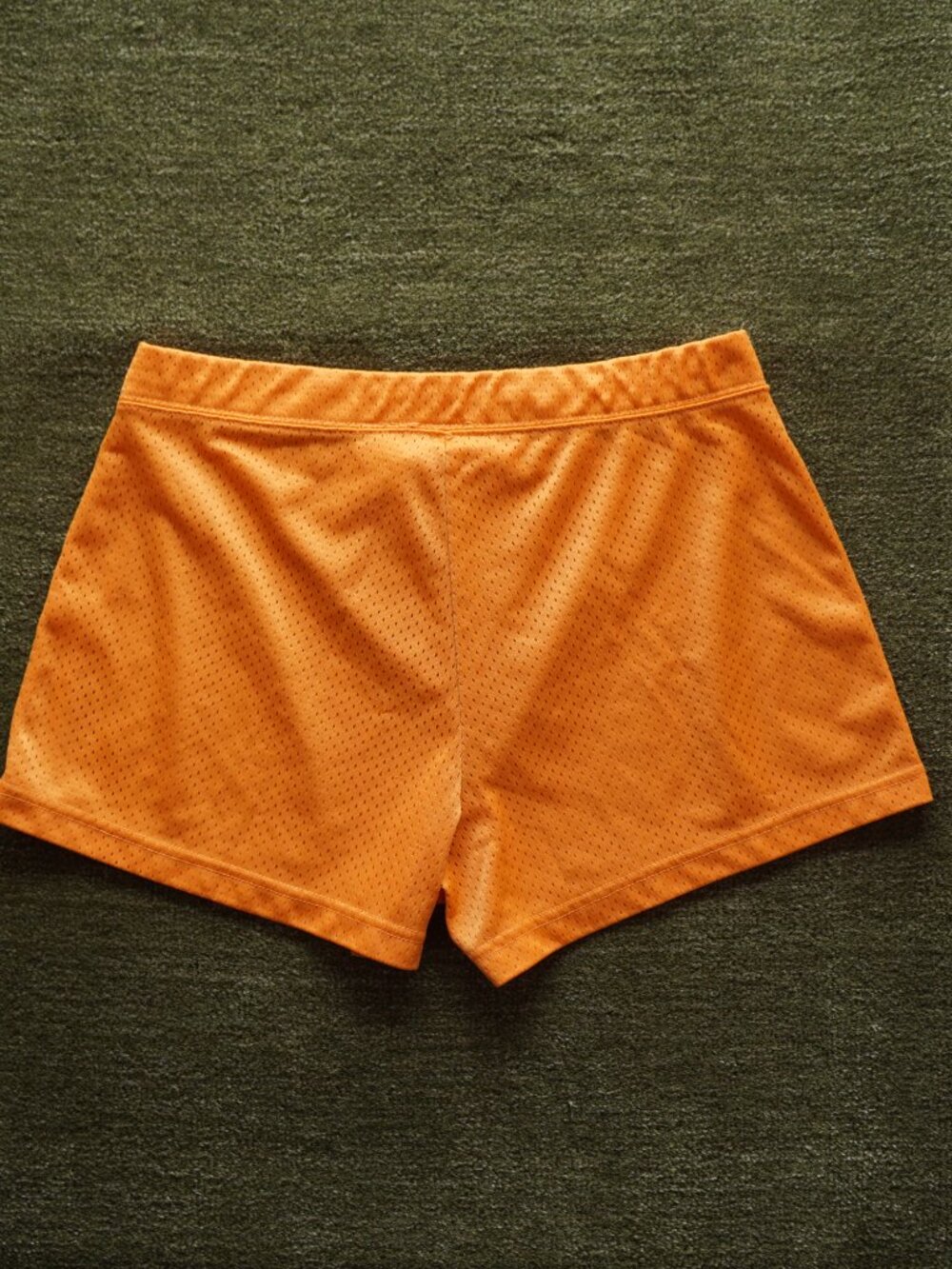 No Boundaries Orange Athletic Shorts 🍊🤍 best fit womens M - Picture 2 of 6